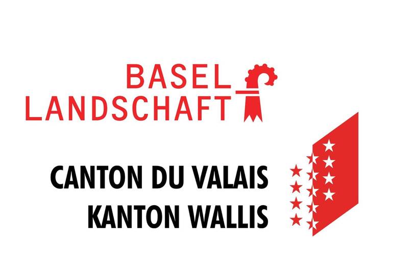 Logos Baselland und Wallis